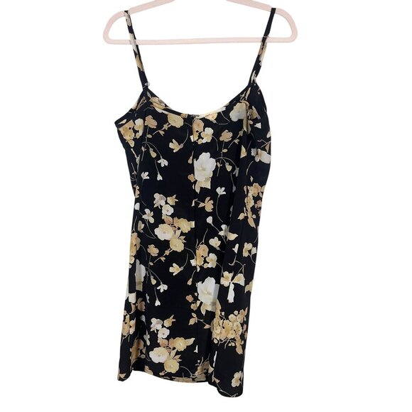 Vintage Floral Tank Mini S Black Retro Classic Chic Preppy Y2K Neutral HOCO 80s - Picture 8 of 10
